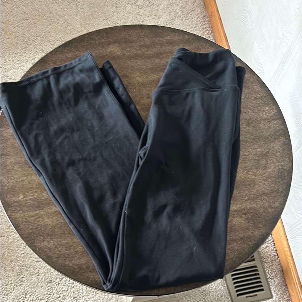 Flare Black Leggings